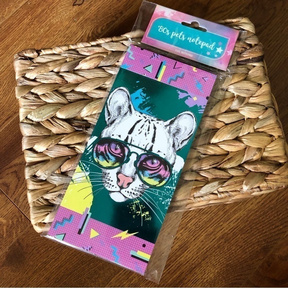 80’s pet notepad